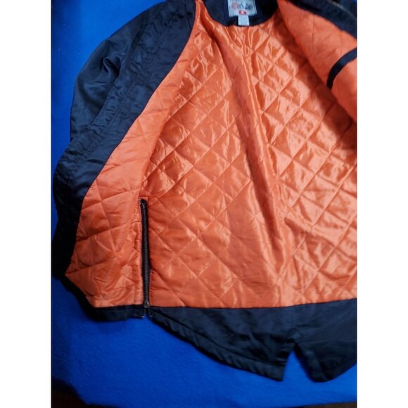 Swiss Cross Original Trailblazer Black Bomber Jacket Youth Size Large (14/16) - Picture 4 of 16